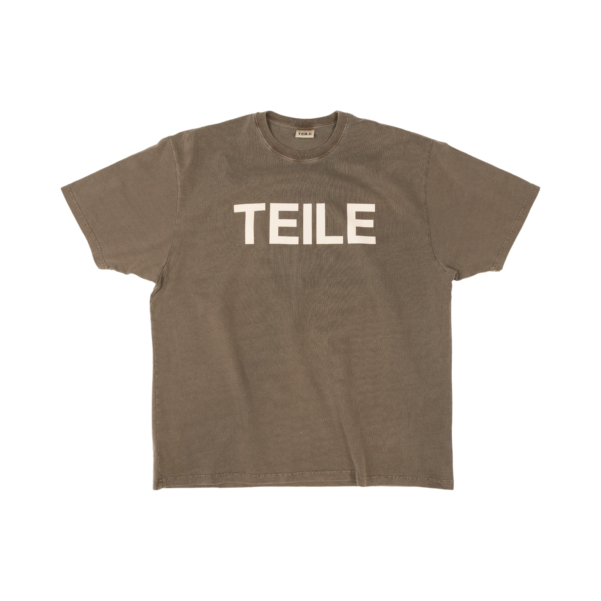 TEILE T-Shirt washed brown
