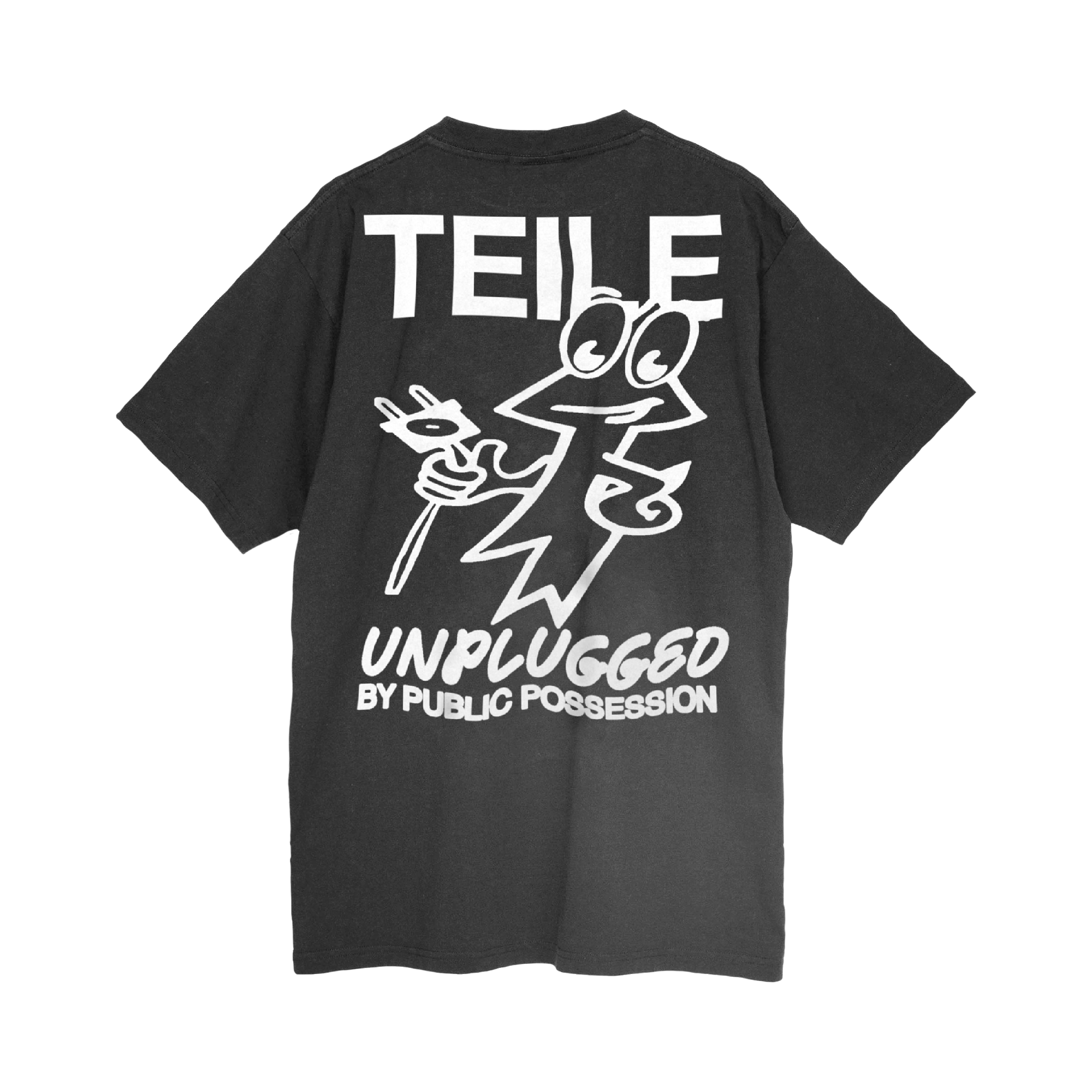 TEILE x Public Possession T-Shirt CHARCOAL