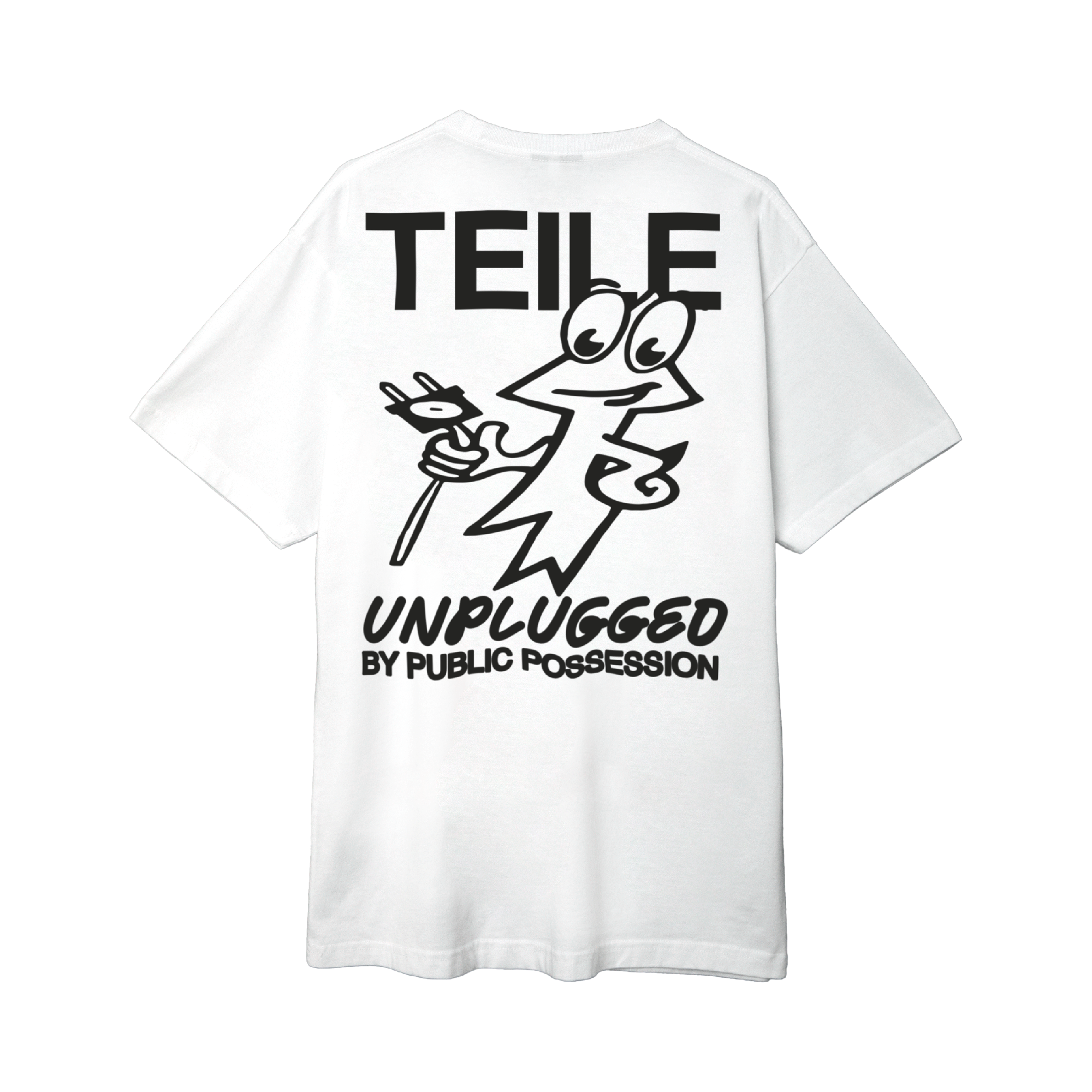 TEILE x Public Possession T-Shirt WHITE